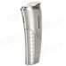 HONEST BCZ147-2 Stainless Steel Cavel Shaped Windproof Butane Lighter - Silver