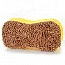 HQS-Y27163 Automobile Cleaning Sponge - Yellow + Dark Khaki HQS-Y27163 Automobile Cleaning Sponge - Yellow + Dark Khaki