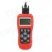 MaxiScan FR704 2.7" LCD Code Scanner Reader Diagnostic Tool for Renault / Citroen / Peugeot - Red