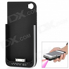 Mini Hand Held Projector for Iphone 4 / 4S - Black + Silver Mini Hand Held Projector for Iphone 4 / 4S - Black + Silver