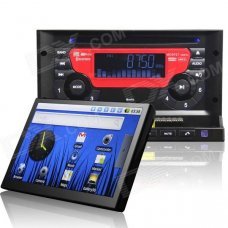 DT-6208 7.0" Resistive Screen Android 2.3 Car DVD Media Player w/ Wi-Fi / GPS / FM Radio / TV DT-6208 7.0" Resistive Screen Android 2.3 Car DVD Media Player w/ Wi-Fi / GPS / FM Radio / TV