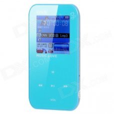 ONN Q2 Ultra-Slim Sporting 1.5" Screen MP4 Player w/ FM - Blue (4GB) ONN Q2 Ultra-Slim Sporting 1.5" Screen MP4 Player w/ FM - Blue (4GB)