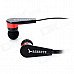 BSBESTE BSB-168 Flat In-Ear Earphones w/ Microphone - Black + Red (3.5mm Plug / 120cm) BSBESTE BSB-168 Flat In-Ear Earphones w/ Microphone - Black + Red (3.5mm Plug / 120cm)