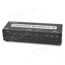 JOYO Jp-02 Multi Power Supply Adapter for Guitar Effect Pedals - Black JOYO Jp-02 Multi Power Supply Adapter for Guitar Effect Pedals - Black