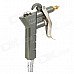 989 Aluminum Alloy Air Duster Gun - Silver 989 Aluminum Alloy Air Duster Gun - Silver