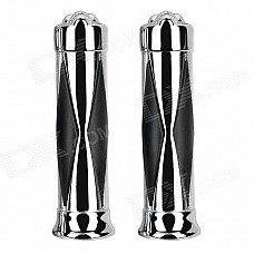 25mm / 1.0" Skull Style Motorcycle Aluminum + Rubber Handle Grip Covers (2 PCS) 25mm / 1.0" Skull Style Motorcycle Aluminum + Rubber Handle Grip Covers (2 PCS)
