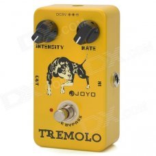 JOYO JF-09 True Bypass Design Tremolo Effect Guitar Pedal - Yellow JOYO JF-09 True Bypass Design Tremolo Effect Guitar Pedal - Yellow