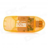 RSKING USB 2.0 480Mbps SD Card Reader - Orange (Max 64GB)