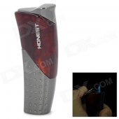 HONSET BCZ147-2 Stainless Steel Windproof Lighter w/ Gift Box - Red