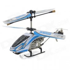 SH-6025-1 Rechargeable 3.5-CH IR Remote Control R/C Helicopter with Gyro - Blue SH-6025-1 Rechargeable 3.5-CH IR Remote Control R/C Helicopter with Gyro - Blue