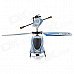 SH-6025-1 Rechargeable 3.5-CH IR Remote Control R/C Helicopter with Gyro - Blue SH-6025-1 Rechargeable 3.5-CH IR Remote Control R/C Helicopter with Gyro - Blue