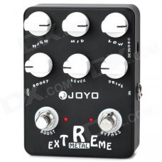 JOYO JF-17 True Bypass Design Extreme Metal Guitar Effects Pedals - Black (1 x 9V) JOYO JF-17 True Bypass Design Extreme Metal Guitar Effects Pedals - Black (1 x 9V)