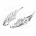 3D Angel's Wings Shaped Stainless Steel Car Decoration Sticker - Silver (2 PCS) 3D Angel's Wings Shaped Stainless Steel Car Decoration Sticker - Silver (2 PCS)