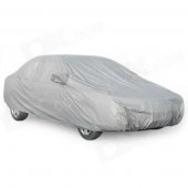 FF073 Water Resistant Dust-Proof Anti-Scratching Car Cover - Silver (Size L)
