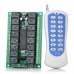 CDKZ-16L 16-Channel Wireless Remote Control Switch System for Industrial Equipment / Lamp (DC 12V) CDKZ-16L 16-Channel Wireless Remote Control Switch System for Industrial Equipment / Lamp (DC 12V)