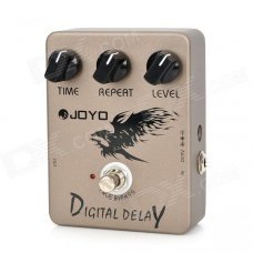 Joyo JF-08 Digital Delay Guitar Effect Pedal - Rosybrown + Black Joyo JF-08 Digital Delay Guitar Effect Pedal - Rosybrown + Black