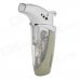 HONEST 1# Butane Gas Jet Windproof Lighter - Champagne + Silver HONEST 1# Butane Gas Jet Windproof Lighter - Champagne + Silver