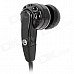 LX-3303 Stylish Flat Cable Mega Bass In-Ear Earphones - Black (3.5mm Plug / 120cm) LX-3303 Stylish Flat Cable Mega Bass In-Ear Earphones - Black (3.5mm Plug / 120cm)