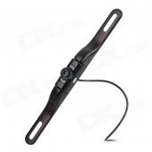 2.4GHz Waterproof Wireless Car Rearview Camera w/ 5-LED IR Night Version - Black (DC 12V)