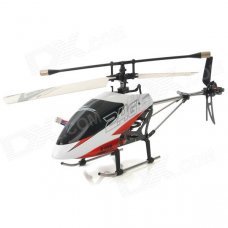 ZR-Z102 Rechargeable 4-CH 2.4GHz Radio Control Single Blade R/C Helicopter w/ Gyro - Black + White ZR-Z102 Rechargeable 4-CH 2.4GHz Radio Control Single Blade R/C Helicopter w/ Gyro - Black + White