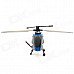 ZR-Z100 Rechargeable 3.5-CH Radio Control Single Blade R/C Helicopter w/ Gyro - Blue + Black ZR-Z100 Rechargeable 3.5-CH Radio Control Single Blade R/C Helicopter w/ Gyro - Blue + Black