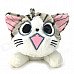 Cute Cartoon Chi's Sweet Cat Style Plush Doll Toy - White + Grey + Black + Pink
