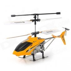 Udi U807 Rechargeable 3.5-CH Radio Controller R/C Helicopter w/ Gyro - Yellow + Black Udi U807 Rechargeable 3.5-CH Radio Controller R/C Helicopter w/ Gyro - Yellow + Black