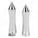 22mm Motorcycle Zinc Alloy Plating Handle Grip Covers - Silver (2 PCS) 22mm Motorcycle Zinc Alloy Plating Handle Grip Covers - Silver (2 PCS)