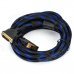 X121103 DVI-D (24+1) Male to Male Digital Cable - Black + Blue (500cm) X121103 DVI-D (24+1) Male to Male Digital Cable - Black + Blue (500cm)
