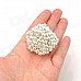 5mm Neodymium Magnet Sphere DIY Puzzle Set - Silver White (216 PCS)
