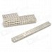 4mm Neodymium Magnet Cube DIY Puzzle Set - Silver (216 PCS)