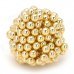 5mm Neodymium Magnet Bead DIY Puzzle Set - Golden (216 PCS)