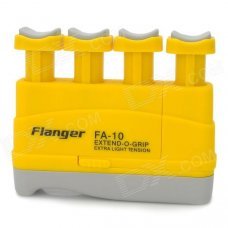 Popular Flanger FA-10 Plastic Finger Strength Training Device for Piano / Guitar + More - Yellow Popular Flanger FA-10 Plastic Finger Strength Training Device for Piano / Guitar + More - Yellow