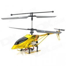 IA-8827A Rechargeable 3.5-CH Radio Control R/C Helicopter w/ Gyro / LED - Golden Yellow IA-8827A Rechargeable 3.5-CH Radio Control R/C Helicopter w/ Gyro / LED - Golden Yellow
