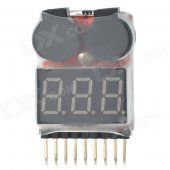 MD-8S High Accuracy Voltage Test Buzzer Alarm Module - Black