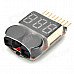 MD-8S High Accuracy Voltage Test Buzzer Alarm Module - Black