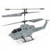 Udi U809 Rechargeable 3.5-CH IR Remote Control Projectile R/C Helicopter w/ Gyro - Light Grey Udi U809 Rechargeable 3.5-CH IR Remote Control Projectile R/C Helicopter w/ Gyro - Light Grey