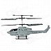 Udi U809 Rechargeable 3.5-CH IR Remote Control Projectile R/C Helicopter w/ Gyro - Light Grey Udi U809 Rechargeable 3.5-CH IR Remote Control Projectile R/C Helicopter w/ Gyro - Light Grey