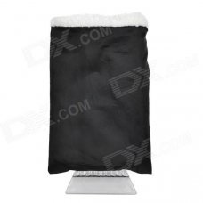 SD-3102 Ice Scraper Snow Shovel w/ Cotton Warm Glove for Car - Black SD-3102 Ice Scraper Snow Shovel w/ Cotton Warm Glove for Car - Black
