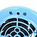 OImaster Mini USB Plastic Fan - Blue + Black