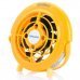 OImaster Mini USB Plastic Fan - Yellow + Black OImaster Mini USB Plastic Fan - Yellow + Black