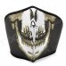 Skull Head Pattern Outdoor Face Mask Shield Guard for Cycling / Mountaineering - Black Skull Head Pattern Outdoor Face Mask Shield Guard for Cycling / Mountaineering - Black