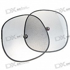 21" Foldable and Removable Car Window Sun Shades (2-Pack)