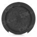 Music Note Pattern Rubber Guitar Sound Hole Cover - Black Music Note Pattern Rubber Guitar Sound Hole Cover - Black