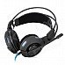 E-3LUE HS909 Mazer Stylish Headphones w/ Microphone / LED - Black + Blue (3.5mm Plug / 280cm) E-3LUE HS909 Mazer Stylish Headphones w/ Microphone / LED - Black + Blue (3.5mm Plug / 280cm)