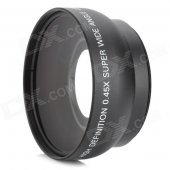 52mm 0.45X Wide Angle + Macro Conversion Lens - Black