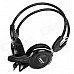 KEENION KOS-588 Wired Stereo Headset Headphones w/ Microphone - Black (3.5mm Plug) KEENION KOS-588 Wired Stereo Headset Headphones w/ Microphone - Black (3.5mm Plug)