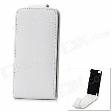 Protective Top Flip-Open PU Leather Case for Ipod Touch 5 - White Protective Top Flip-Open PU Leather Case for Ipod Touch 5 - White