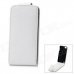 Protective Top Flip-Open PU Leather Case for Ipod Touch 5 - White Protective Top Flip-Open PU Leather Case for Ipod Touch 5 - White