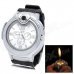 Qiqu R4446B 2-in-1 Quartz Wrist Watch + Adjustable Butane Flame Lighter - Silver (1 x 377) Qiqu R4446B 2-in-1 Quartz Wrist Watch + Adjustable Butane Flame Lighter - Silver (1 x 377)